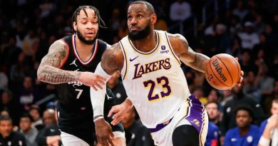 LeBron James lidera victoria de Los Angeles Lakers sobre Los Angeles Clippers