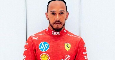 Lewis Hamilton presume su primer día en Ferrari