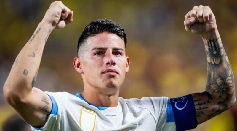 Esperan en Colombia a James Rodríguez después de su “fracaso” en España