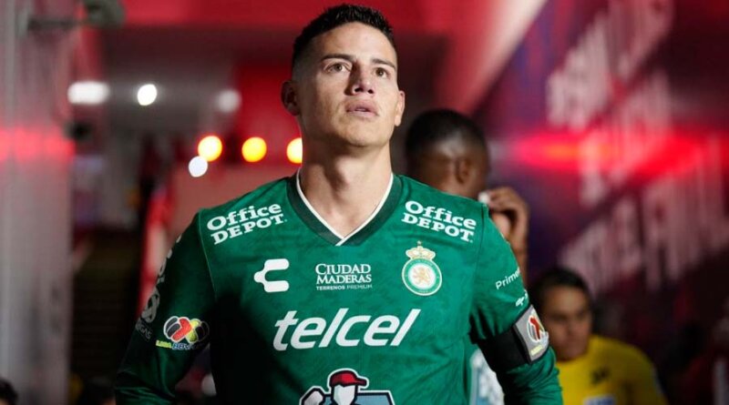 James Rodríguez visualiza el duelo contra el América