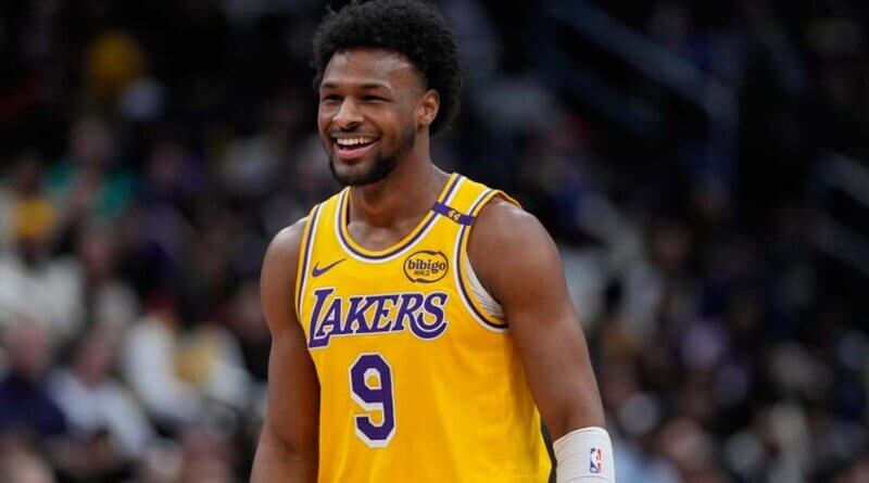 Los Angeles Lakers aplastan a Wizards y Bronny James aprovecha oportunidad