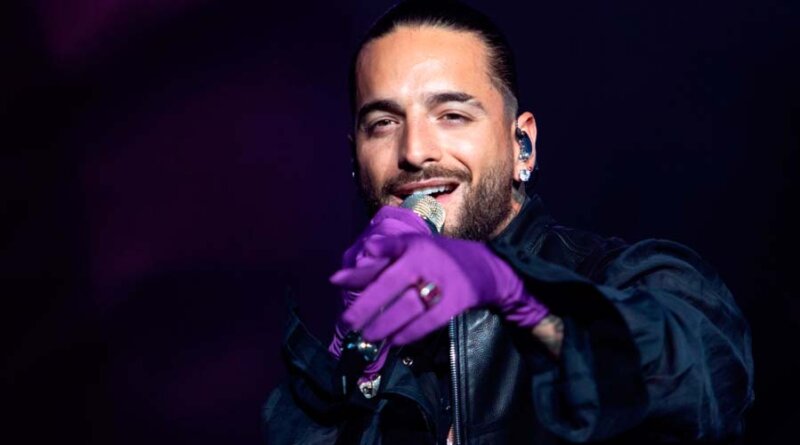 Maluma lloró durante un concierto al hablar de su hija y su novia