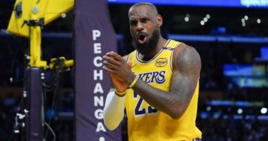 LeBron James logra otro récord de NBA tras victoria de Lakers a New York Knicks