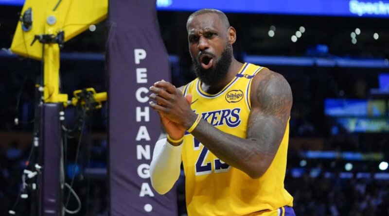 LeBron James logra otro récord de NBA tras victoria de Lakers a New York Knicks