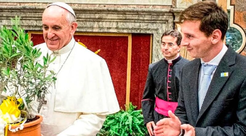 Leo Messi se despide del papa Francisco con emotivo mensaje