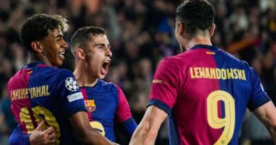 Barcelona golea y tiene medio pie en semifinales de Champions League