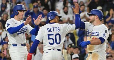 Ofensiva de Dodgers explota con otra buena salida de Yoshinobu Yamamoto