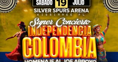 ¡Gran Concierto “INDEPENDENCIA COLOMBIA” en Orlando rinde homenaje al legendario Joe Arroyo con un cartel de estrellas!
