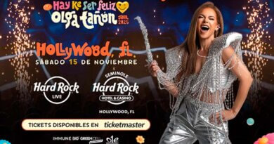 Olga Tañón celebrará su gran noche en Hard Rock Live de Hollywood, Florida