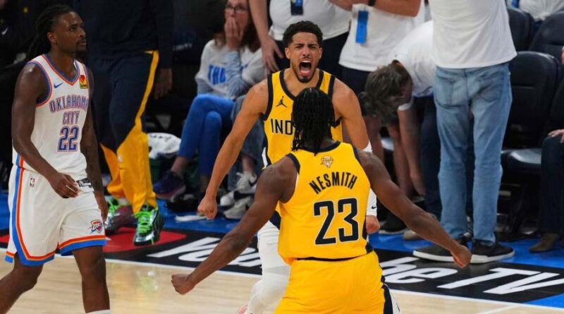 Finales NBA: “Trueno” de Haliburton en el último segundo adelanta a Indiana