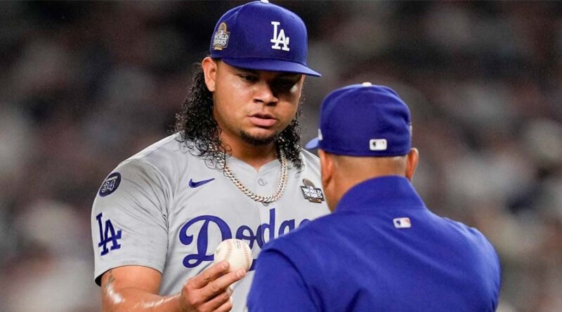 Brusdar Graterol se quedaría sin lanzar con los Dodgers por todo el 2025