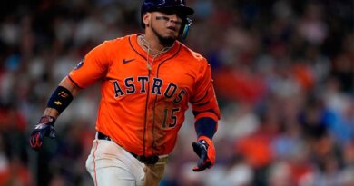 Isaac Paredes regresa de la lesión con Astros en momento cubre de temporada regular