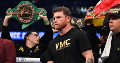Canelo Álvarez sale del ranking libra por libra de The Ring por primera vez en siete años
