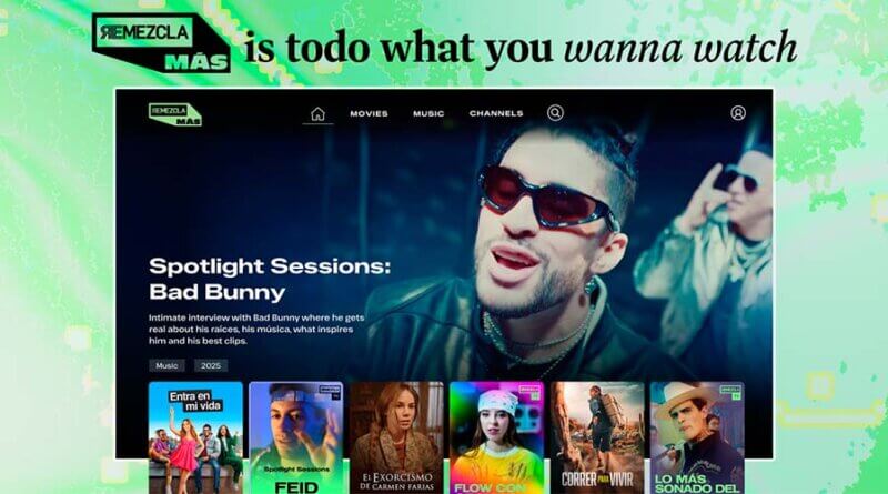Se lanza Remezcla Más, una plataforma de streaming sin costo para Latinoamérica y EE.UU.