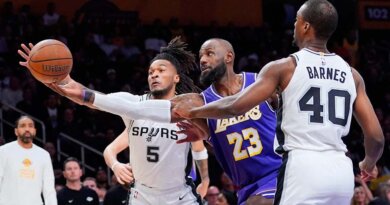 Lakers se despiden de la NBA Cup tras caer ante San Antonio Spurs
