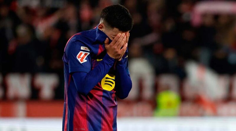 Girona tumba al Barcelona y le da el liderato momentáneo de LaLiga al Real Madrid