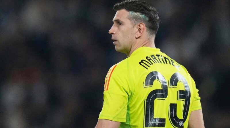 El “Dibu” Martínez podría ser sancionado por promocionar una casa de apuesta