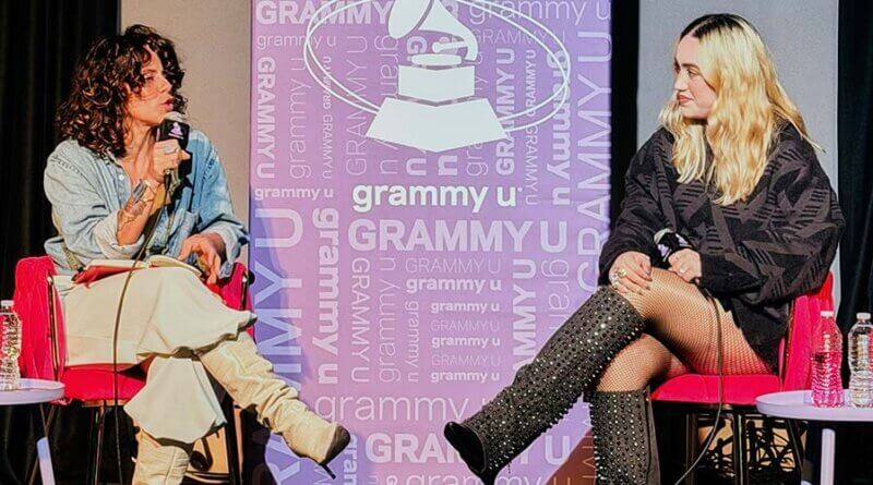ELA TAUBERT comparte su trayectoria en el panel “UP CLOSE & PERSONAL” de Grammy U de la Academia de la Grabación