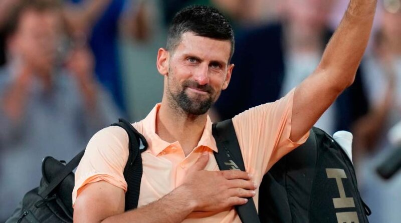 Djokovic cae ante un brasileño de 19 años en Roland Garros y no sabe si volverá