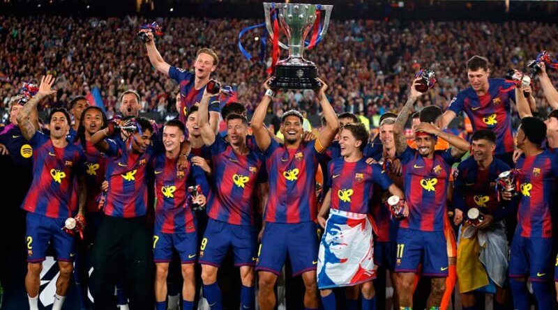 Barcelona es bicampeón de LaLiga tras vencer al Real Madrid en un Clásico que sentenció la temporada