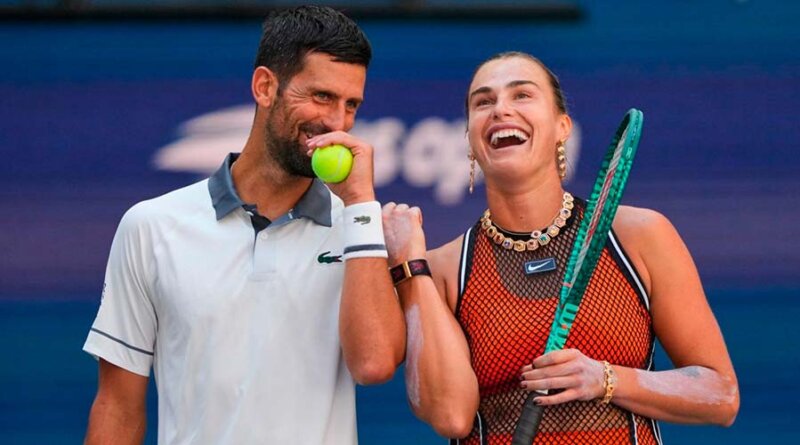 Novak Djokovic y Aryna Sabalenka son eliminados del US Open por los número 1 del dobles mixto