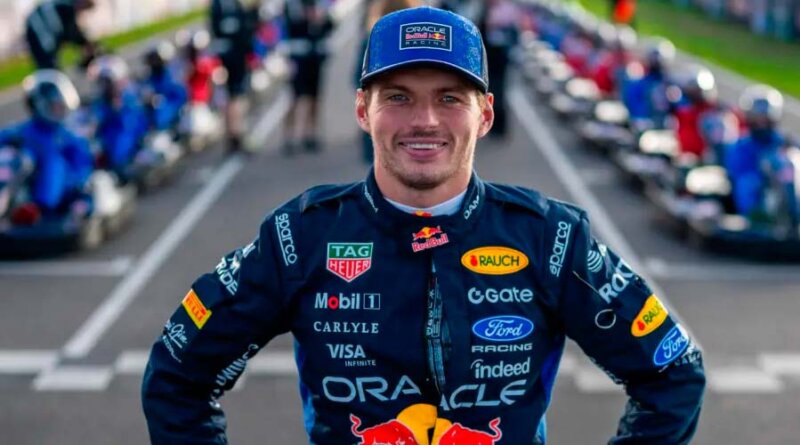 Max Verstappen vence a 100 pilotos en una carrera de karting y completa reto muy especial
