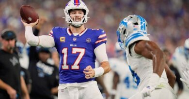 Josh Allen destroza a los Lions en la histórica inauguración del nuevo estadio de Buffalo