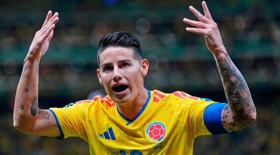 James Rodríguez regresa a Colombia con 35 años